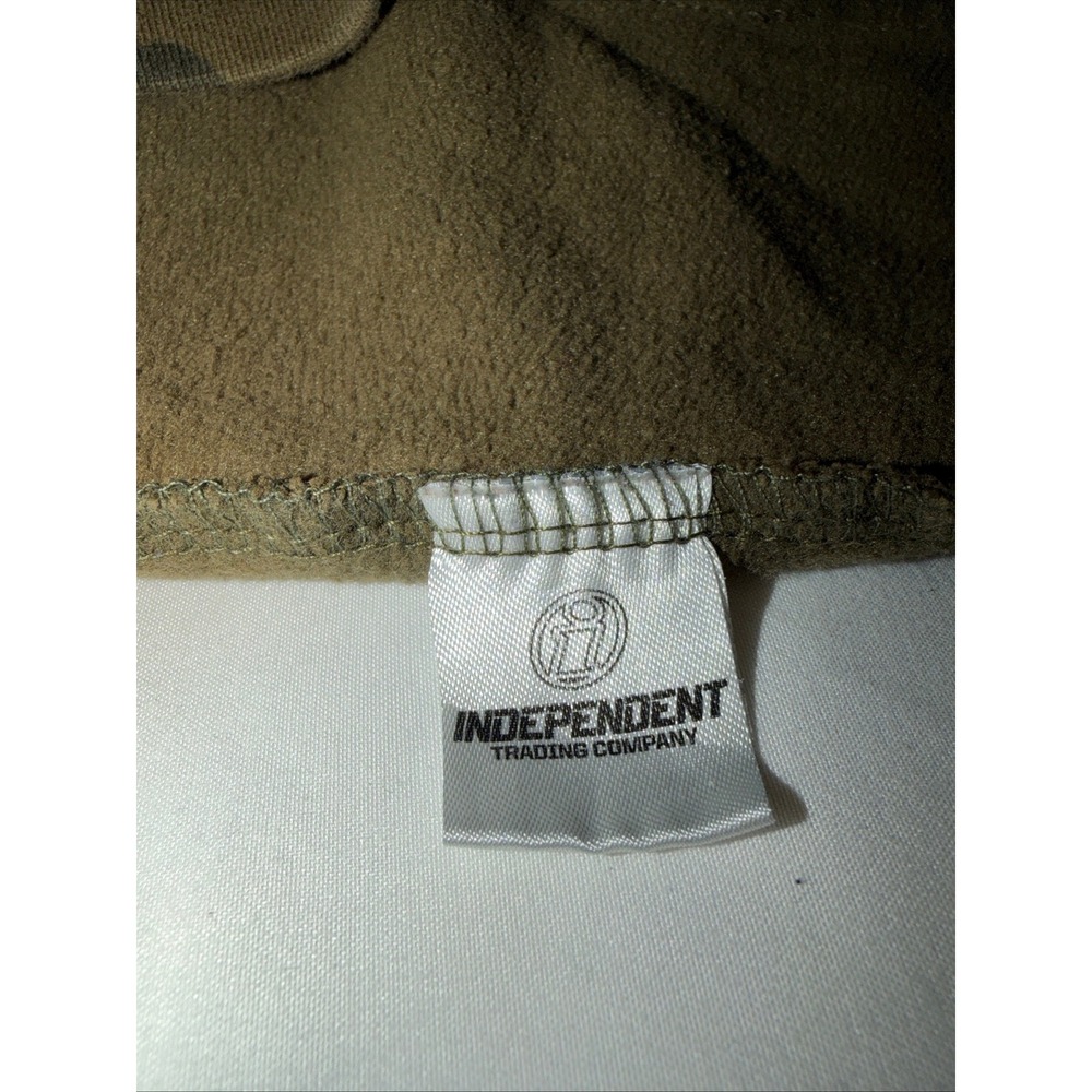 Independent Trading Company Mens Camo Hoodie Pullover Sweatshirt "S" Logo - Picture 13 of 15